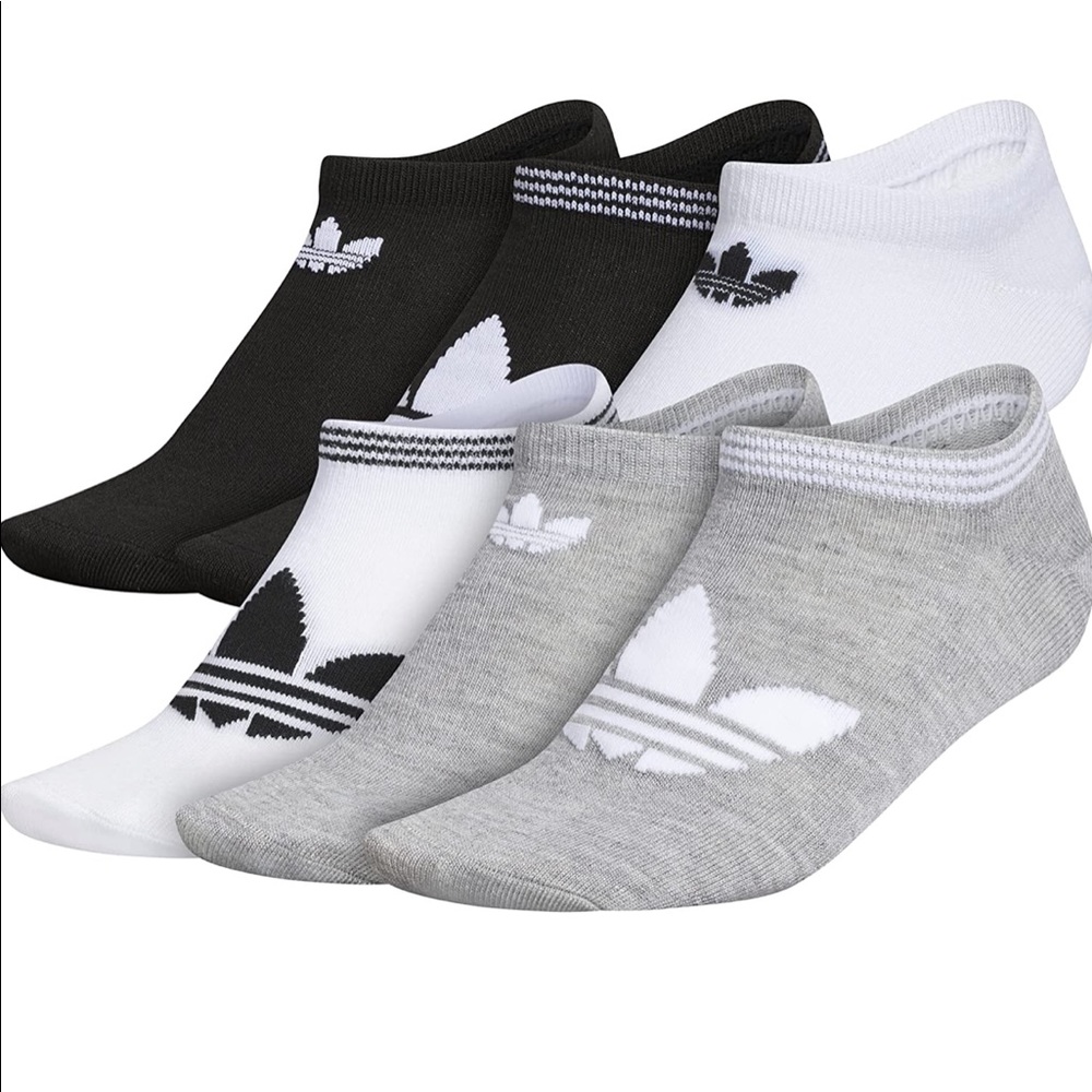 NEW Adidas Women’s No Show Socks (6 Pack)